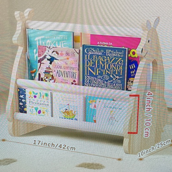 Kids Animal Book Rack - Picture 2 of 2